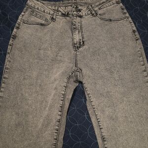 Gray Denim Jeans
